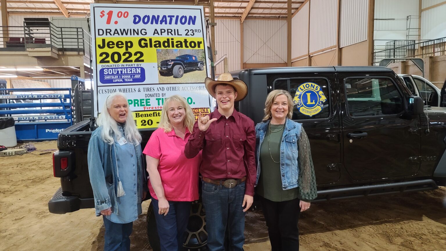 Angelina Benefit Rodeo Brought to by the Lufkin Host Lions Club